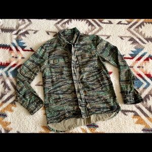 Zara Military Camo Jacket